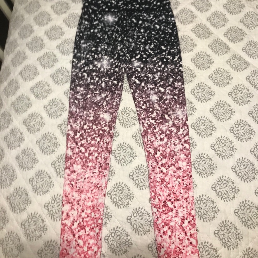 Justice sequin leggings